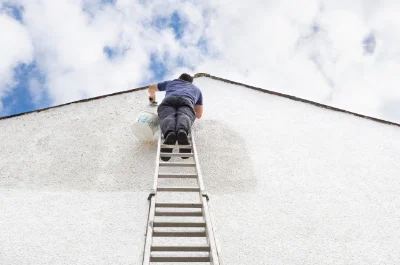 Peinture extérieure à Favreuil — façades et ravalement